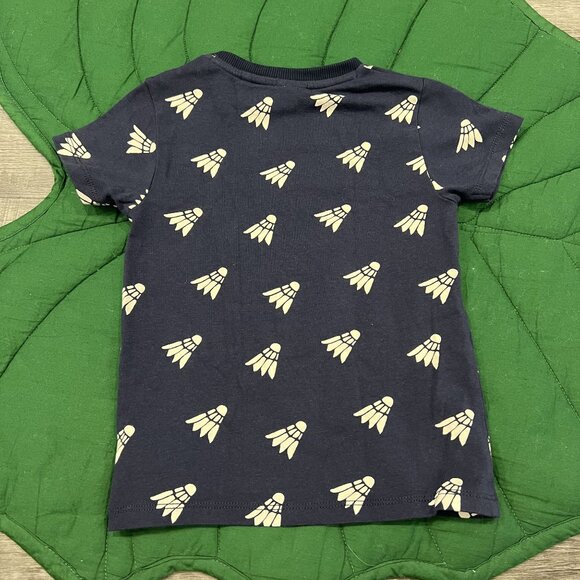 Stains & Stories Toddler 2 Badminton Birdie Tee T-shirt - Picture 2 of 4